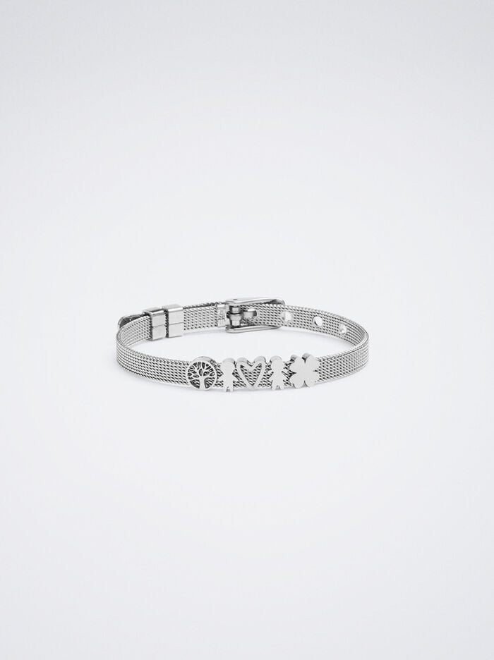 Exclusivo Online - Charm de aço inoxidável menino