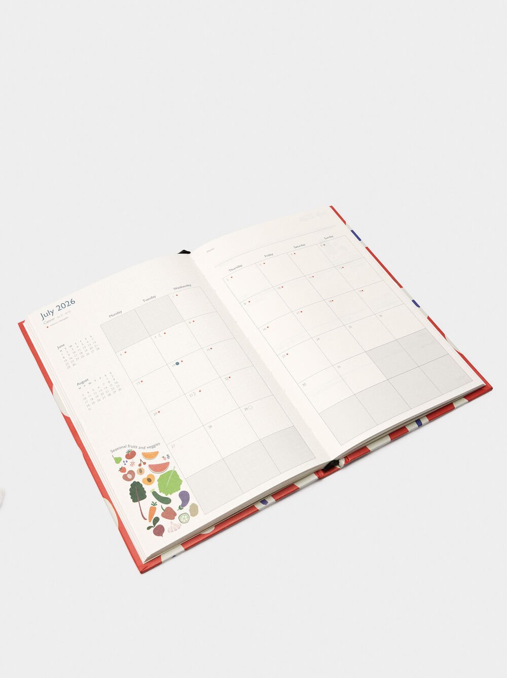 Agenda imprimée 2026