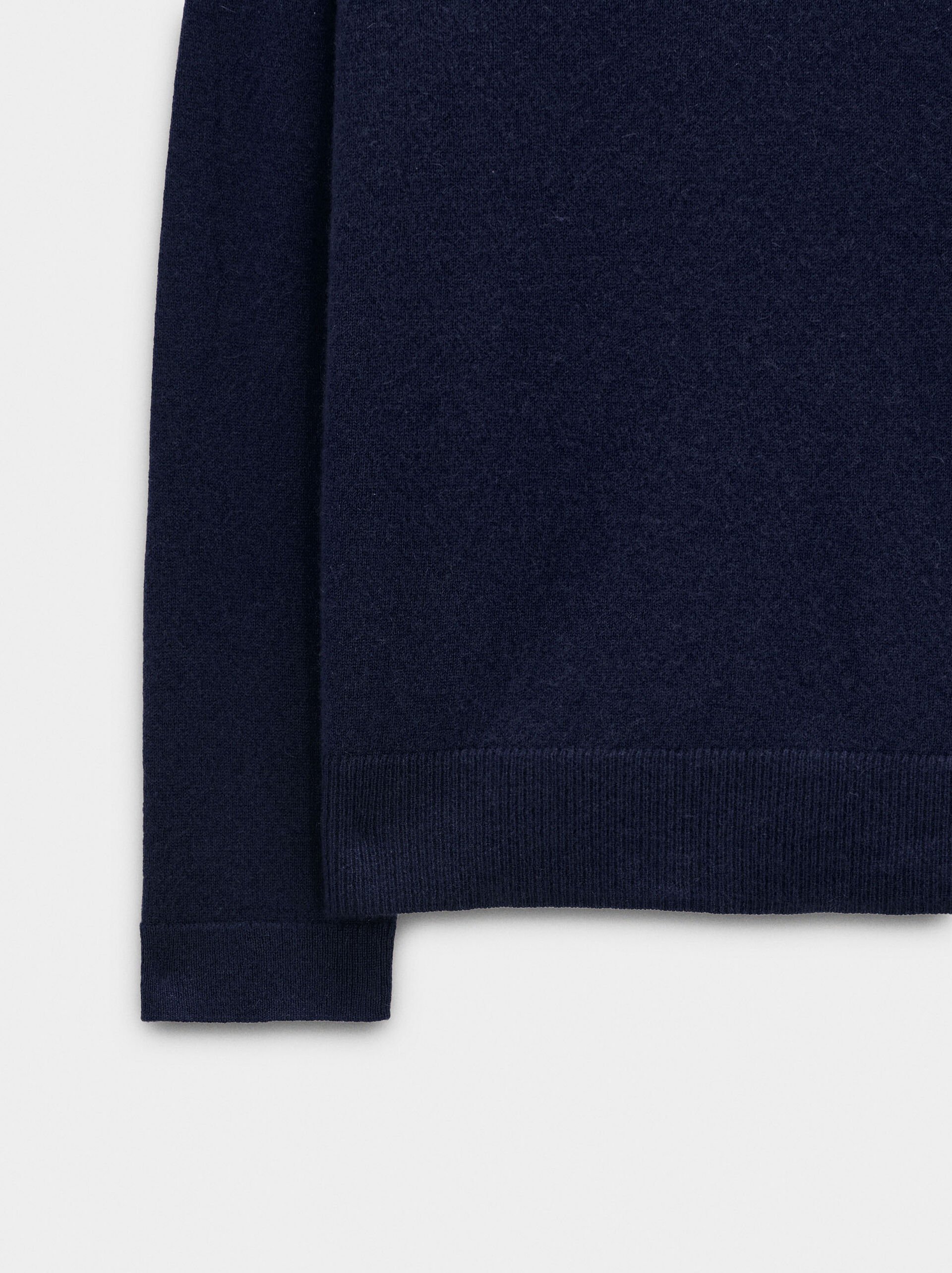 100% cashmere sweater image number 5.0