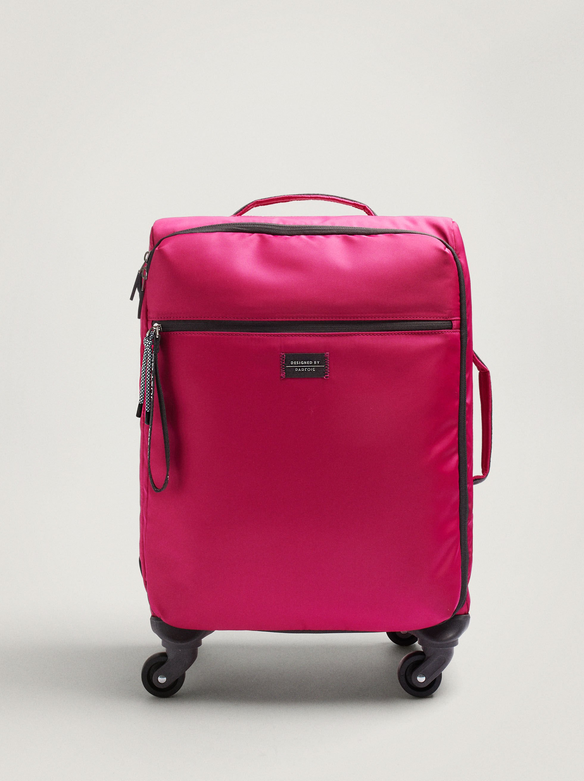 Trolley De Cabina De Nylon - Fucsia - Mujer - Viaje - parfois.com