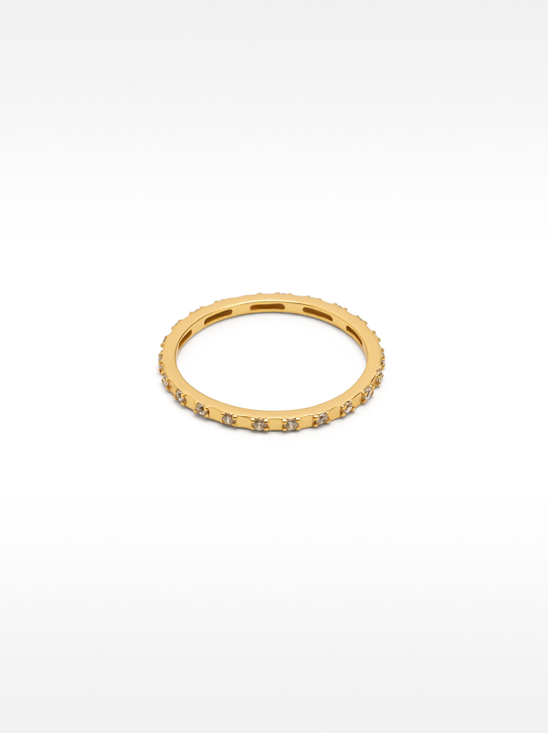 Zirconia ring - 925 sterling silver image number 3.0