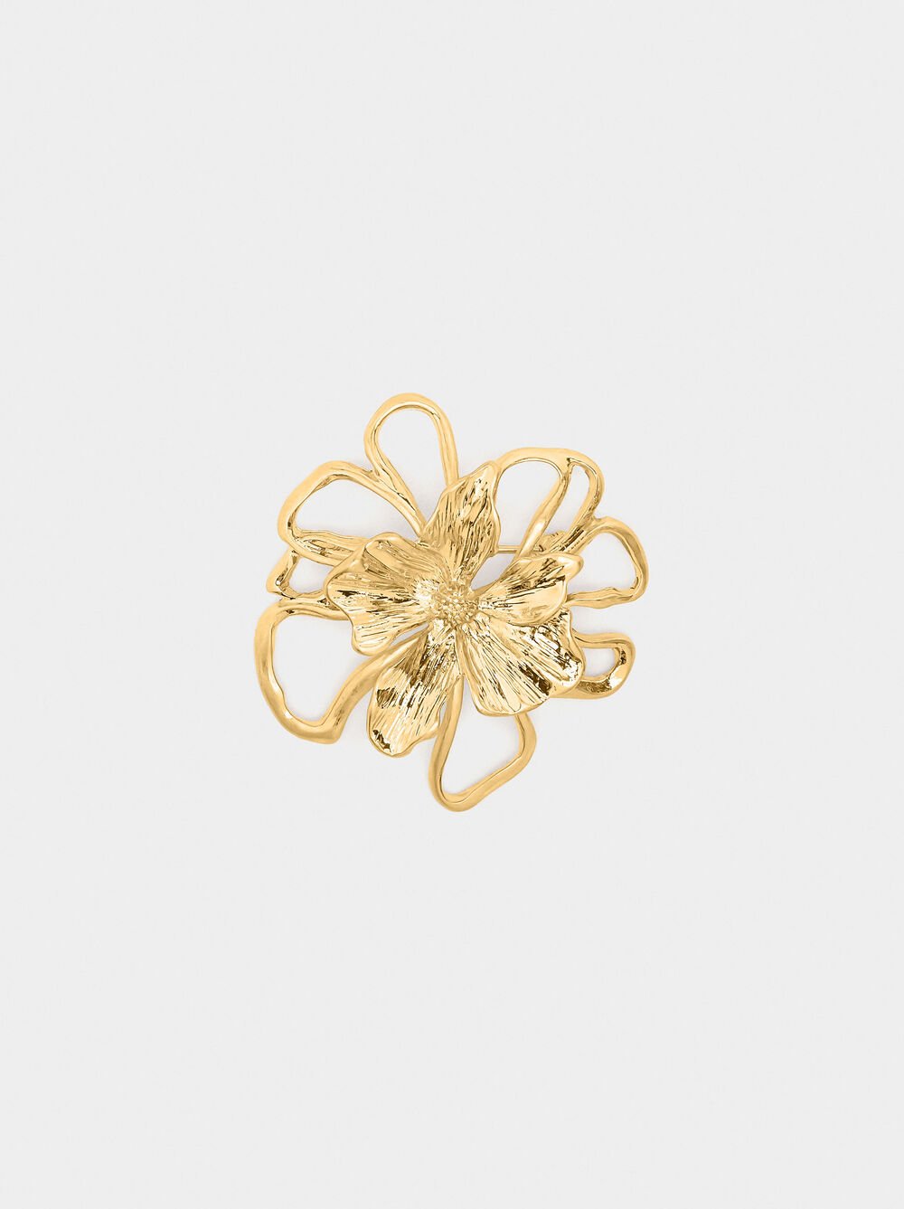 Flower brooch