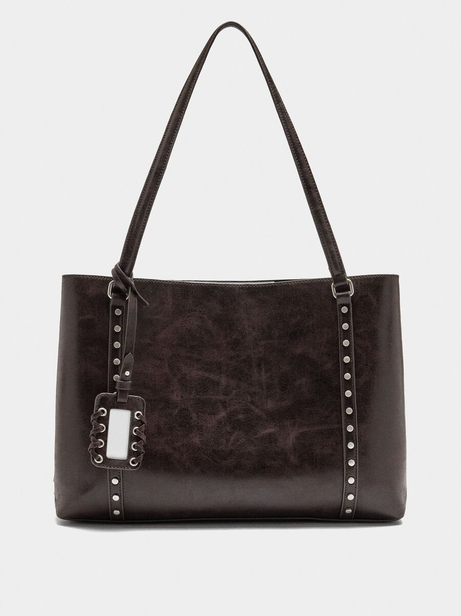 Bolso para portátil 13" con tachuelas