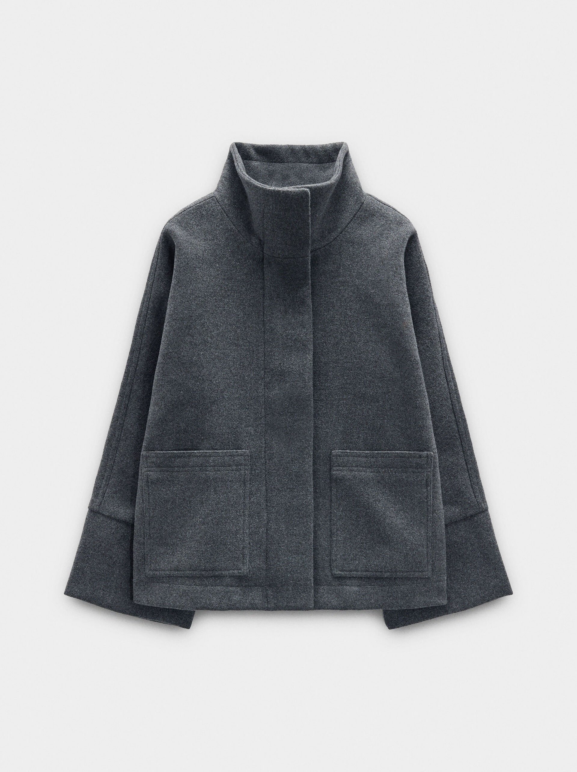 Giacca con collo alto / Cappotto con collo alto image number 4.0