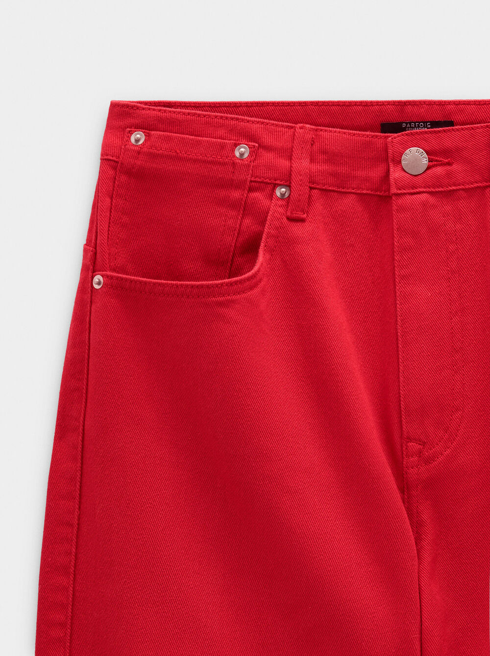 100% cotton denim trousers