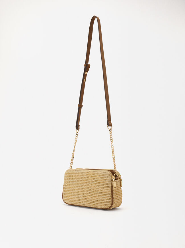 Straw-Effect Party Crossbody Bag image number 3.0