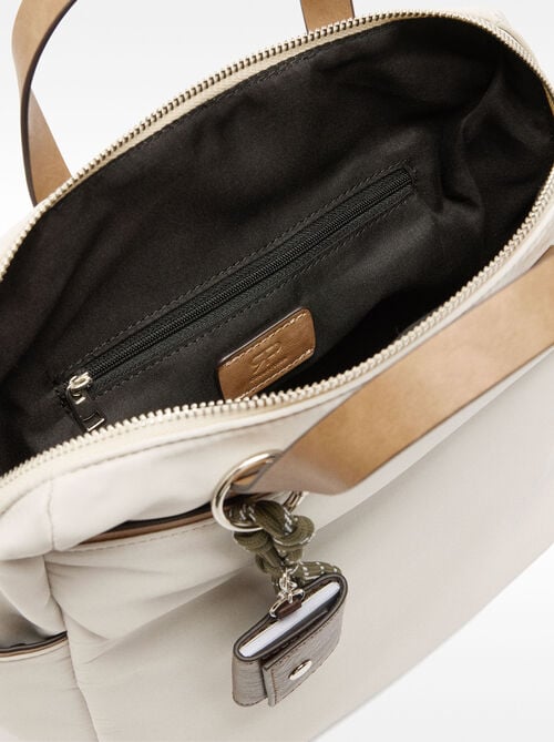Rucksack aus Nylon mit Anhänger