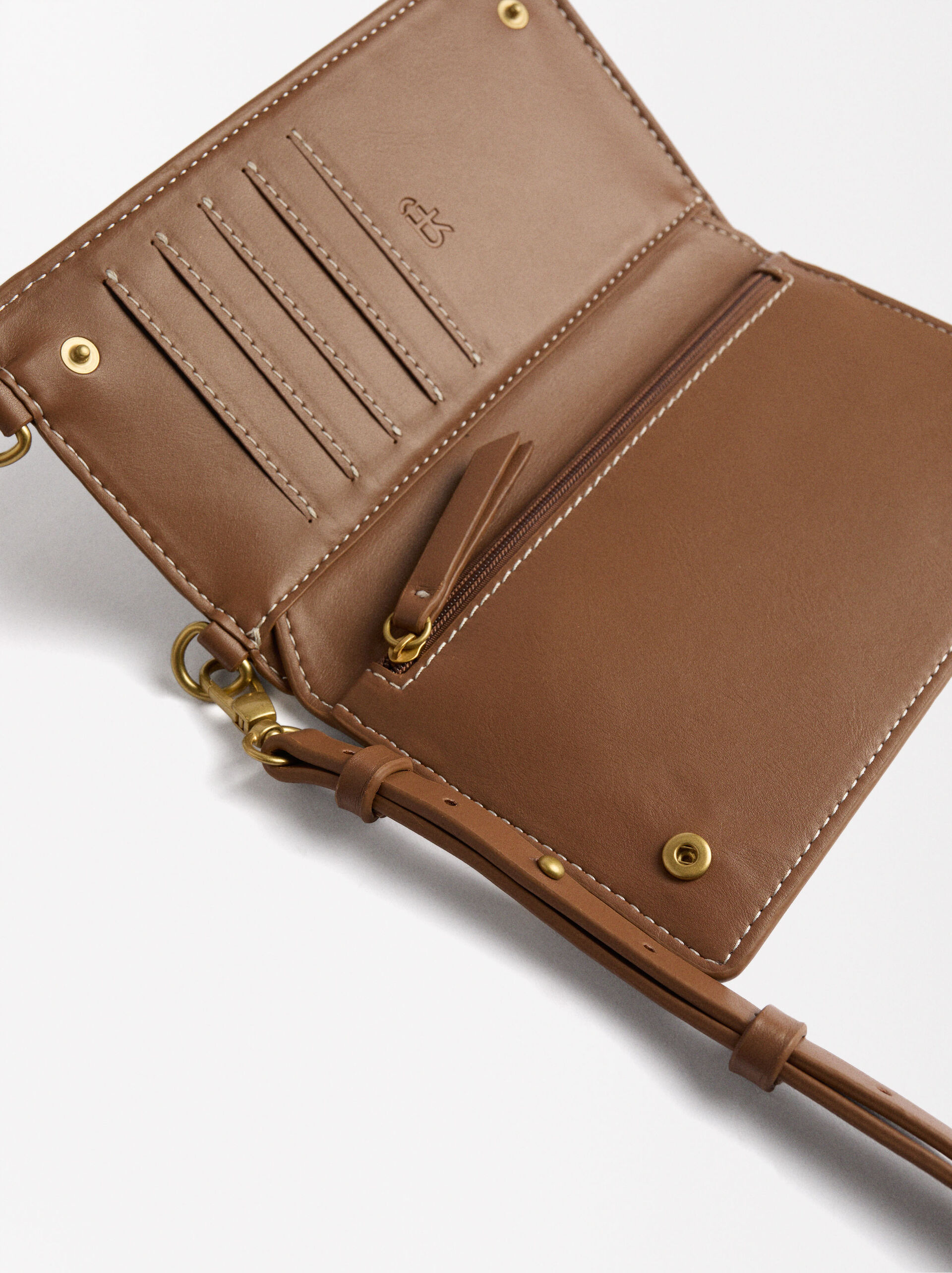 Braided strap mobile phone bag image number 2.0