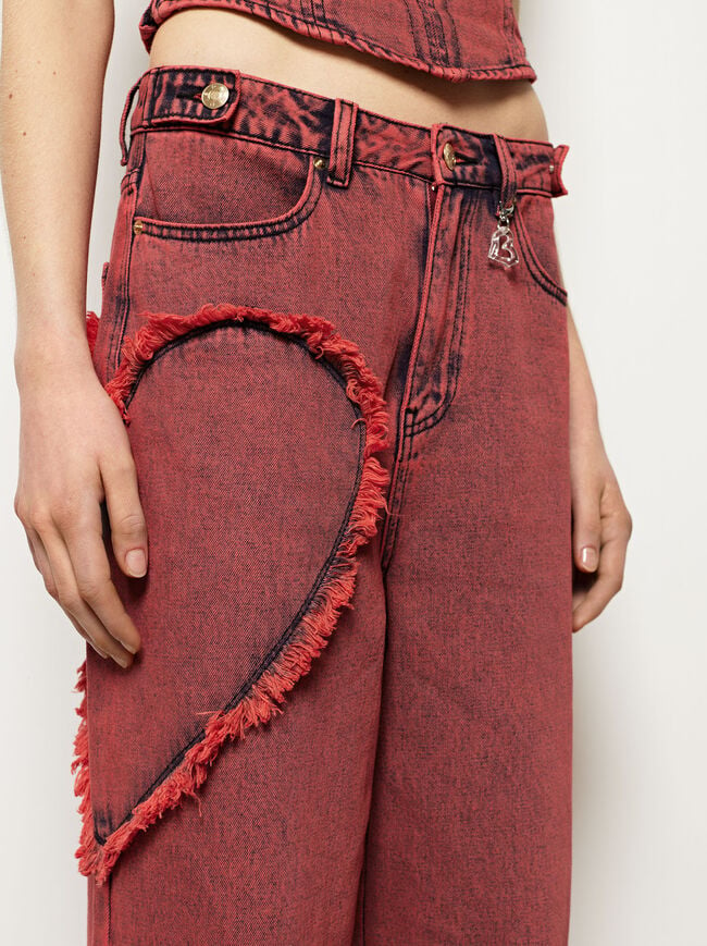 Online Exclusive - Heart Jeans image number 1.0