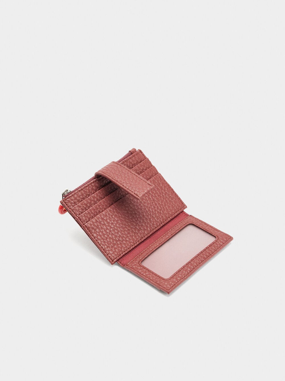 Card holder with texture