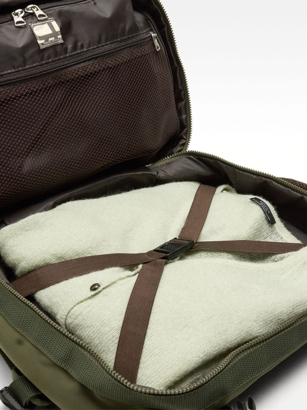 Nylon cabin backpack