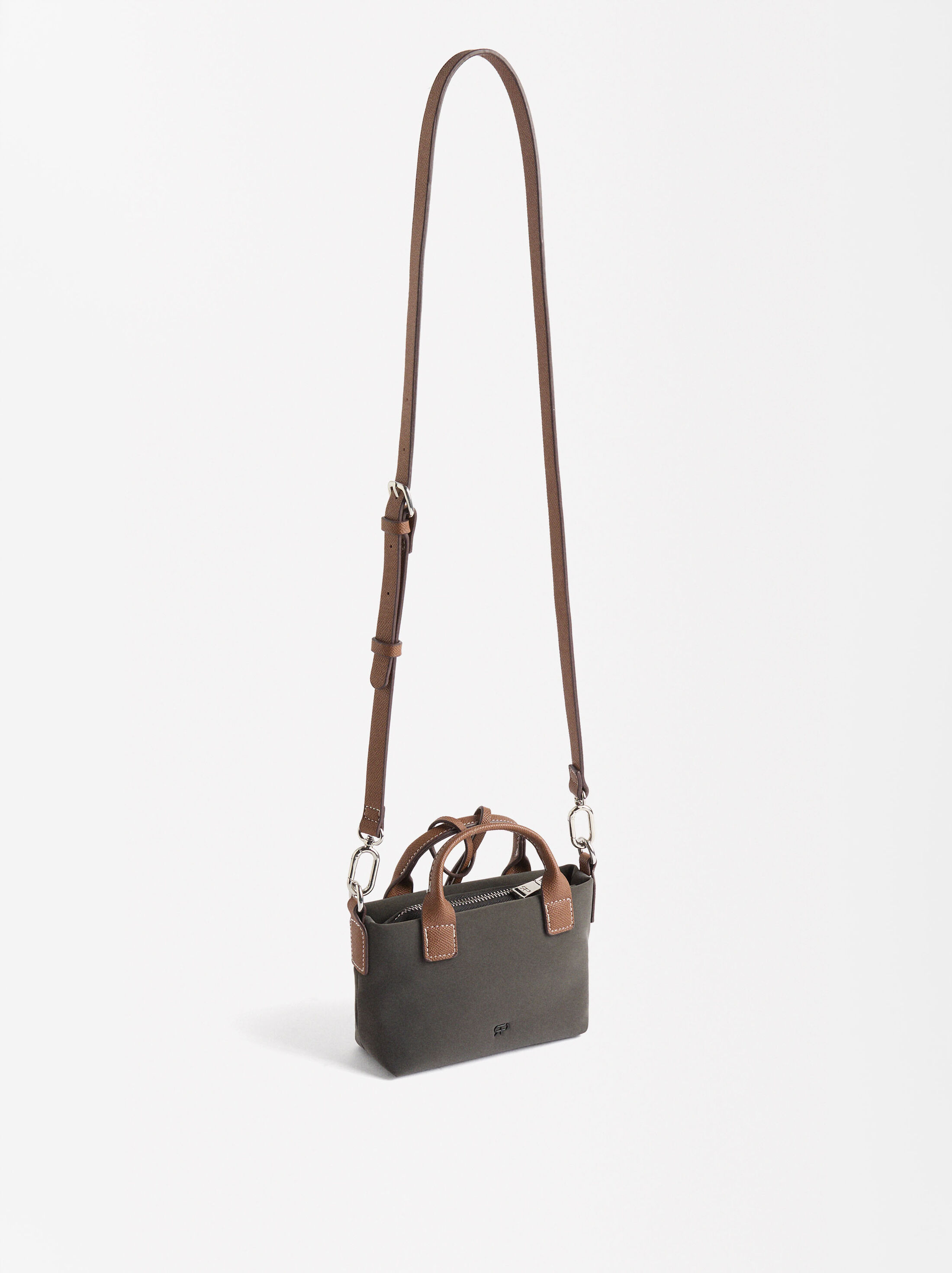 Tote bag with soft texture XS image number 2.0