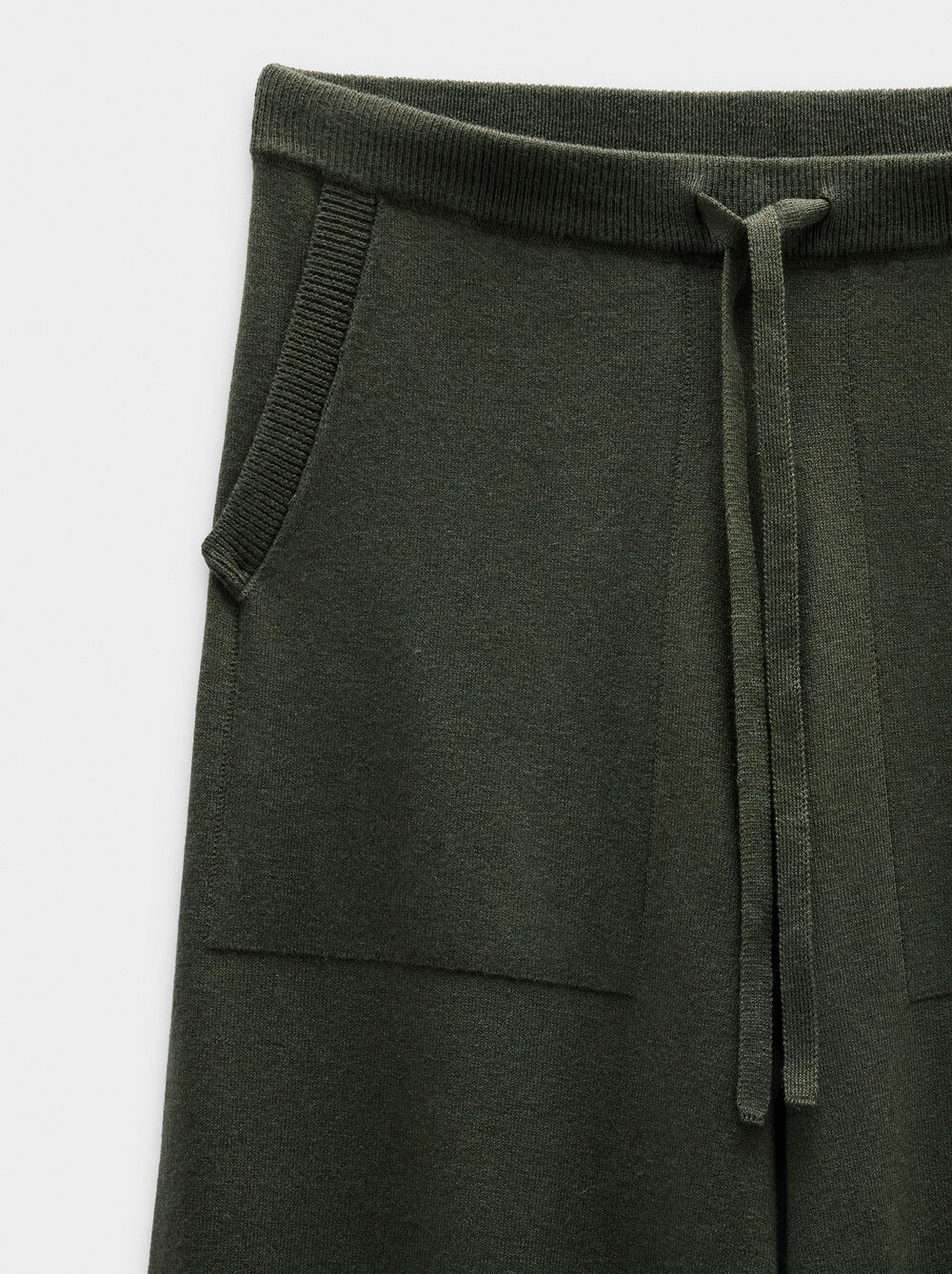 Hose aus glattem Strick