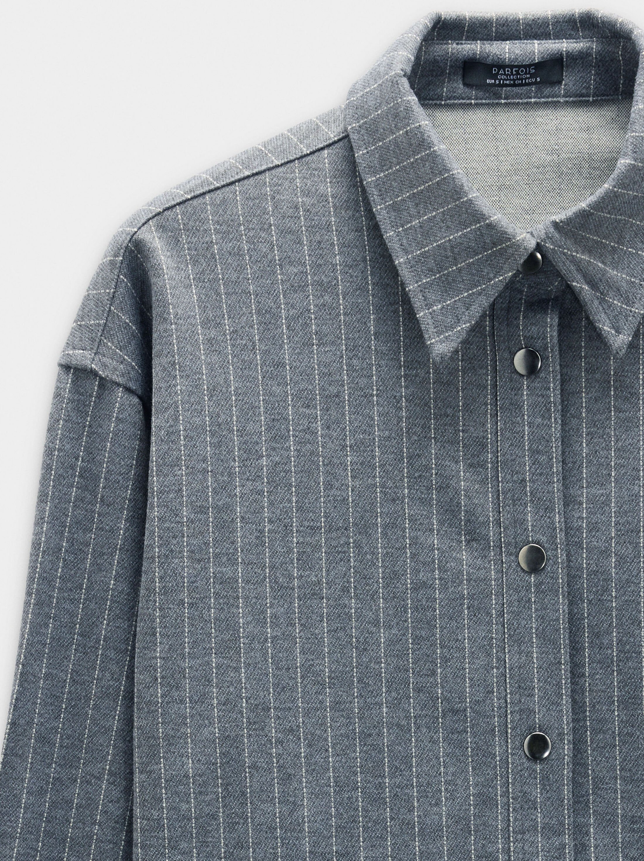 Shirt with pinstripe image number 6.0