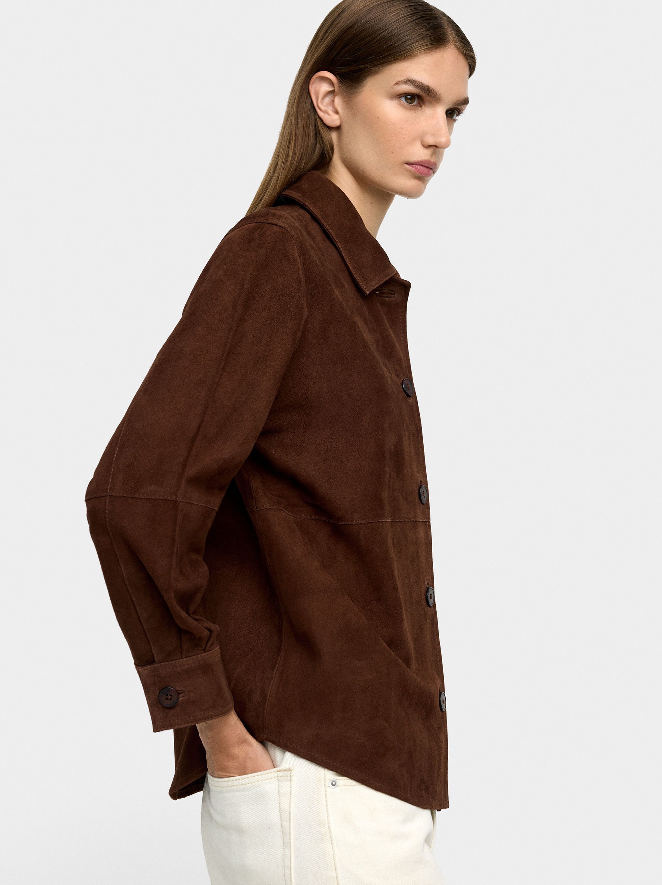 Sobrecamisa de pell serra image number 4.0