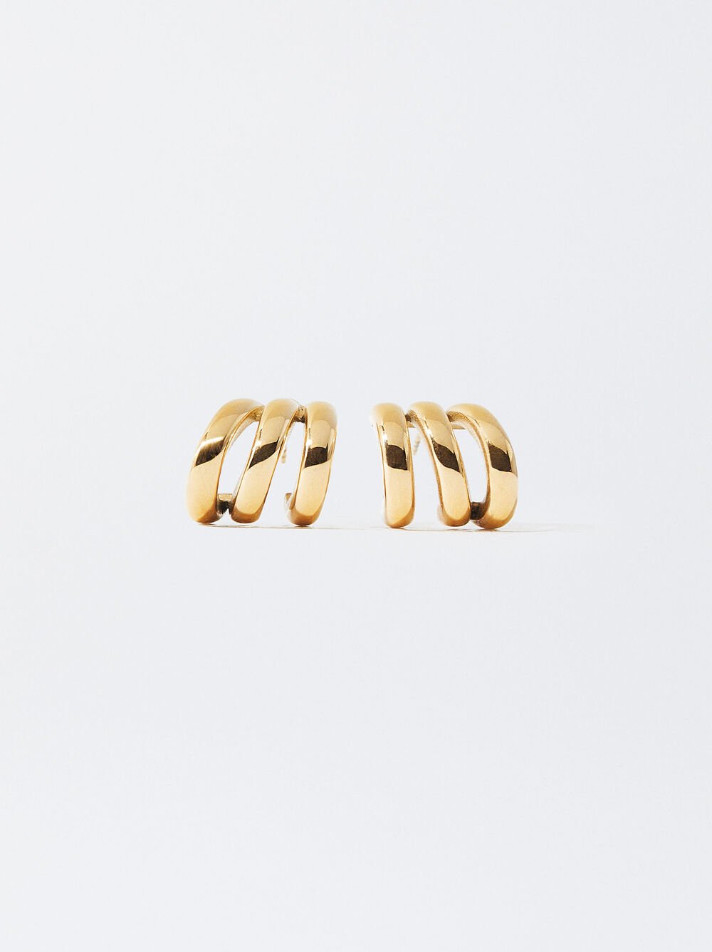 Golden Steel Rings