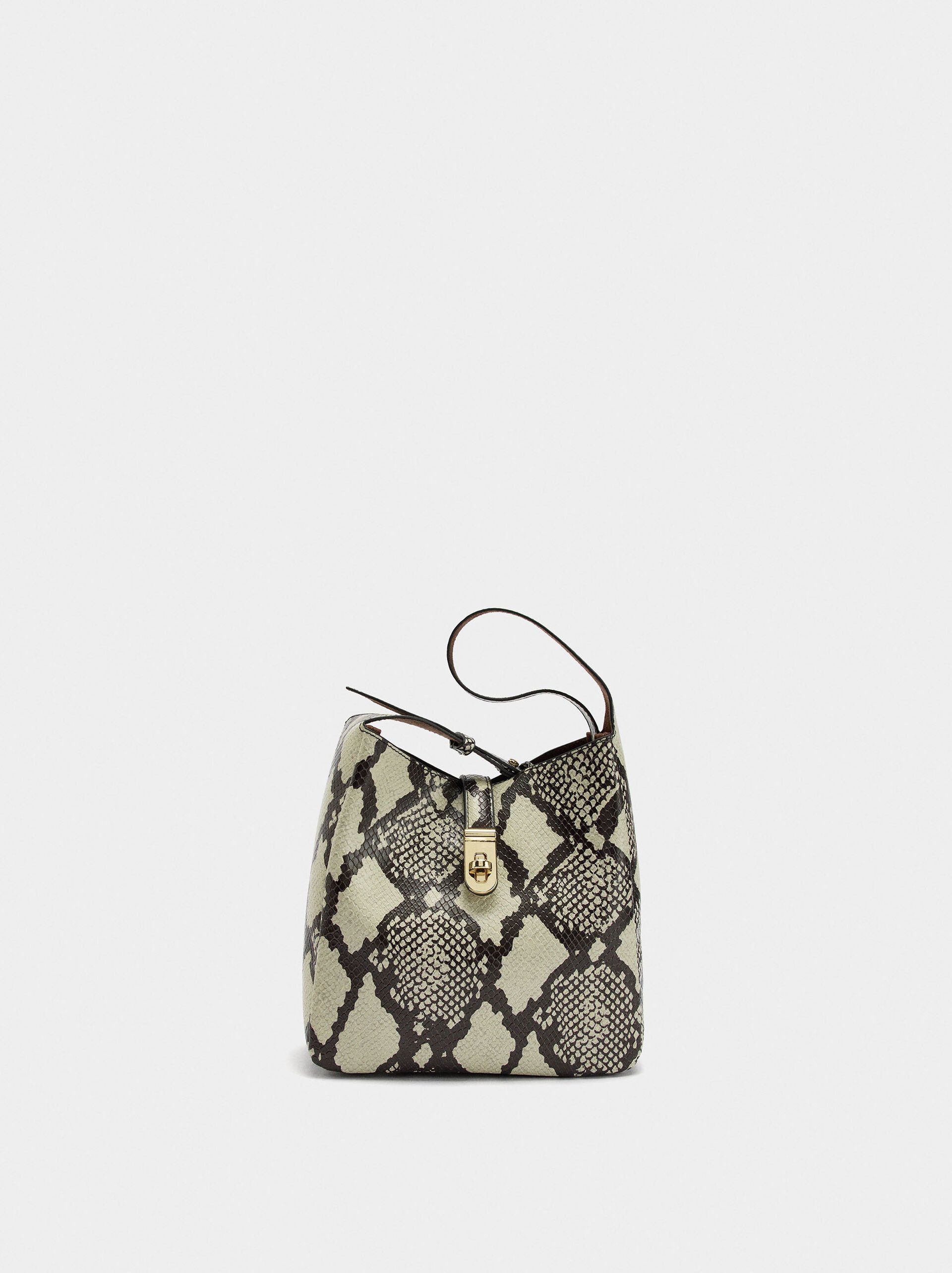 Shoulder bag printed animal image number 0.0