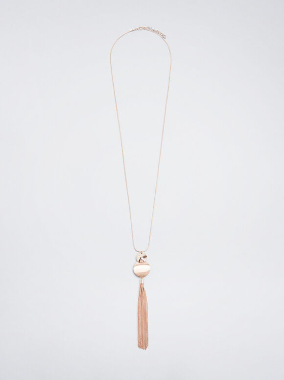 Rose Gold Necklace, Rose Gold, hi-res