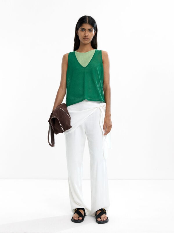 Double knit top