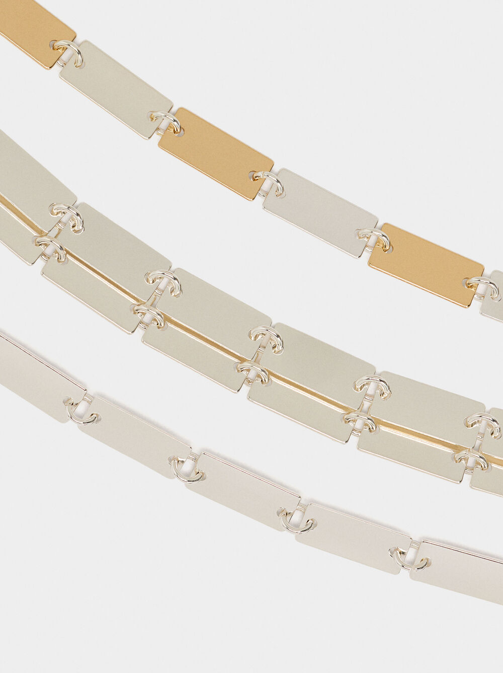 Multi-collar bicolor rectangles