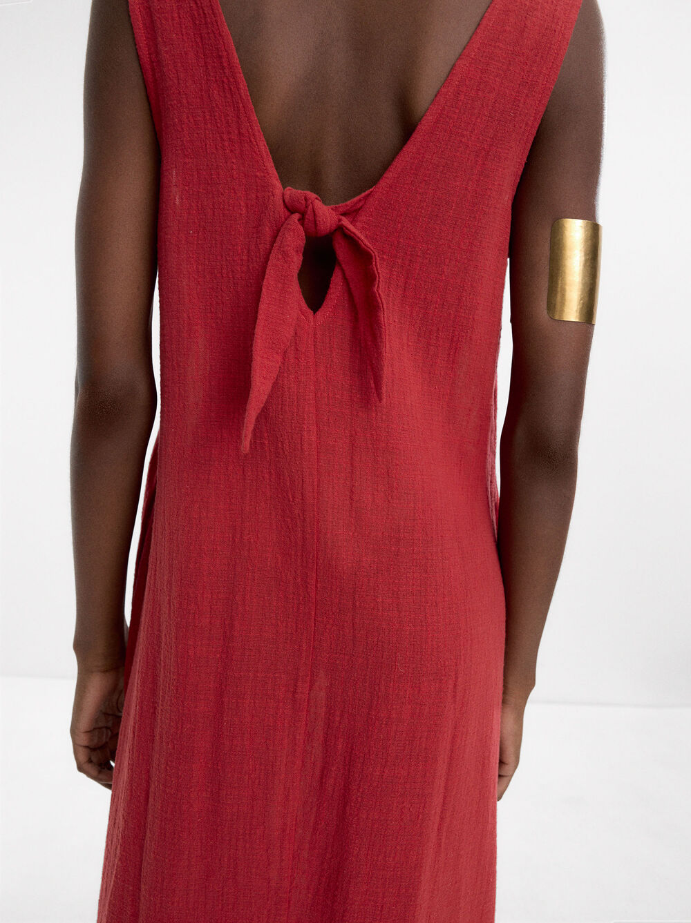 Robe midi 100% coton