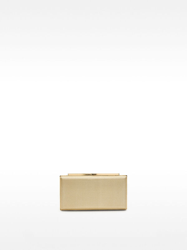 Party clutch bag with chain handle