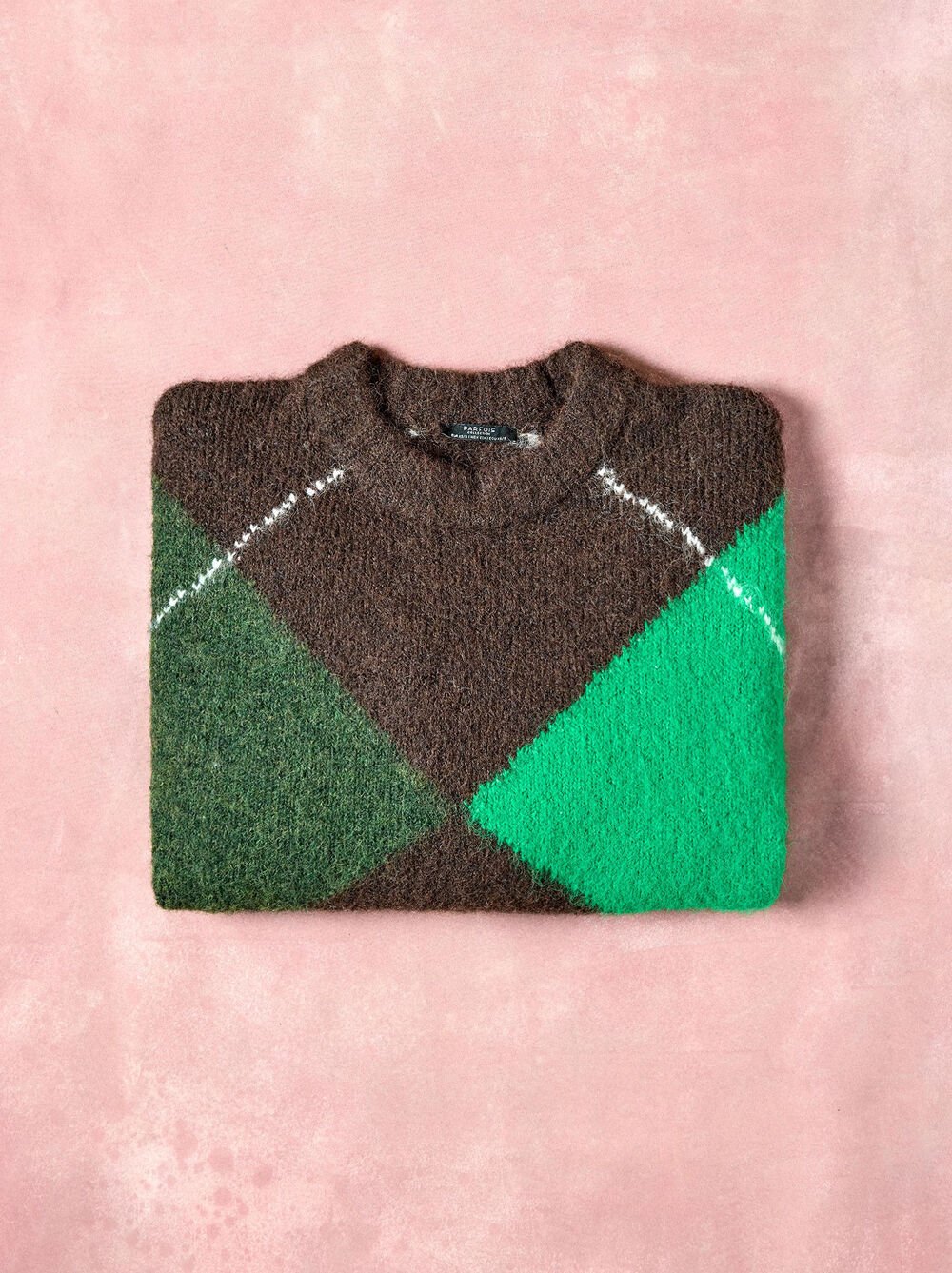 Sweater with jacquard knit