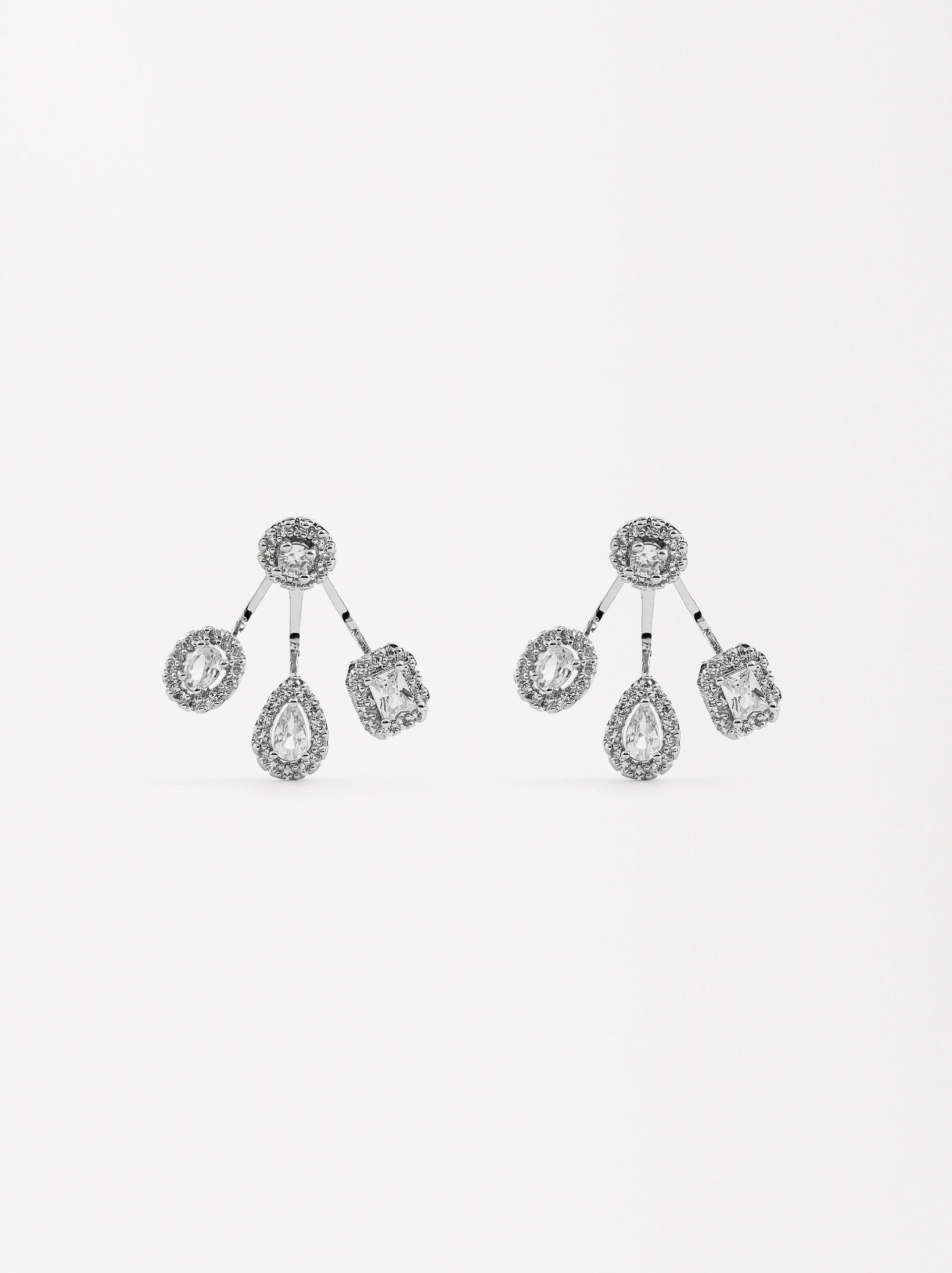 Pendientes con zirconias image number 0.0
