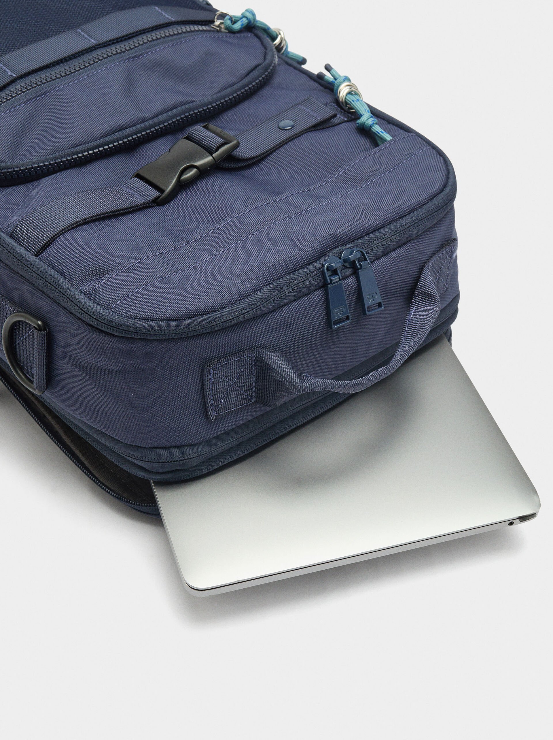 Cabin backpack with nylon image number 5.0