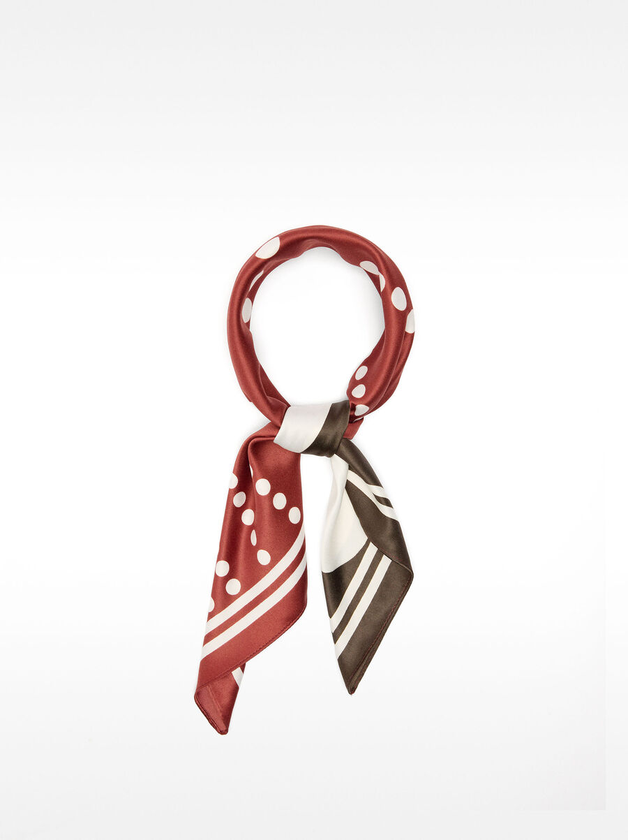 Print square scarf