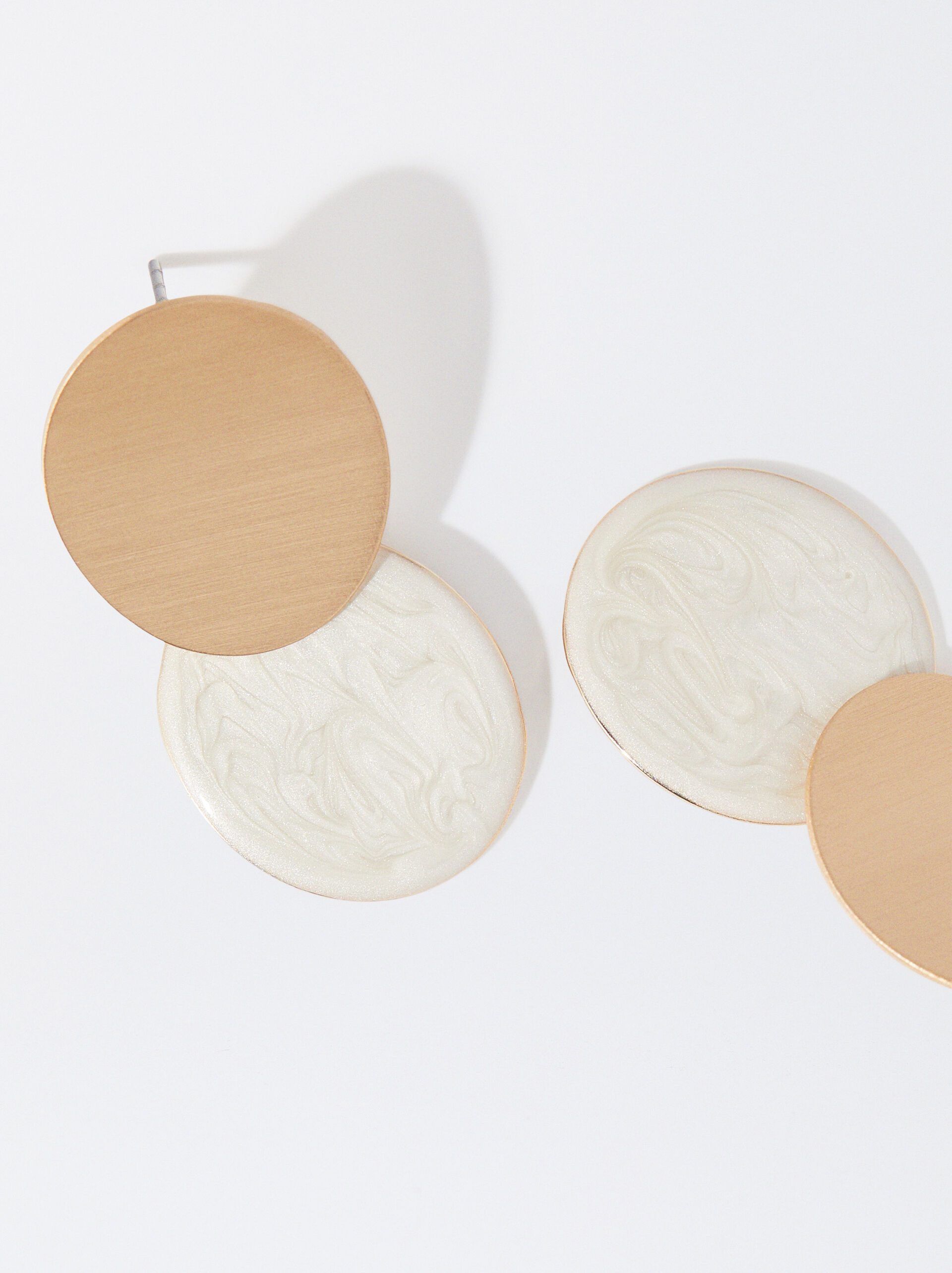 Enamel earrings image number 2.0