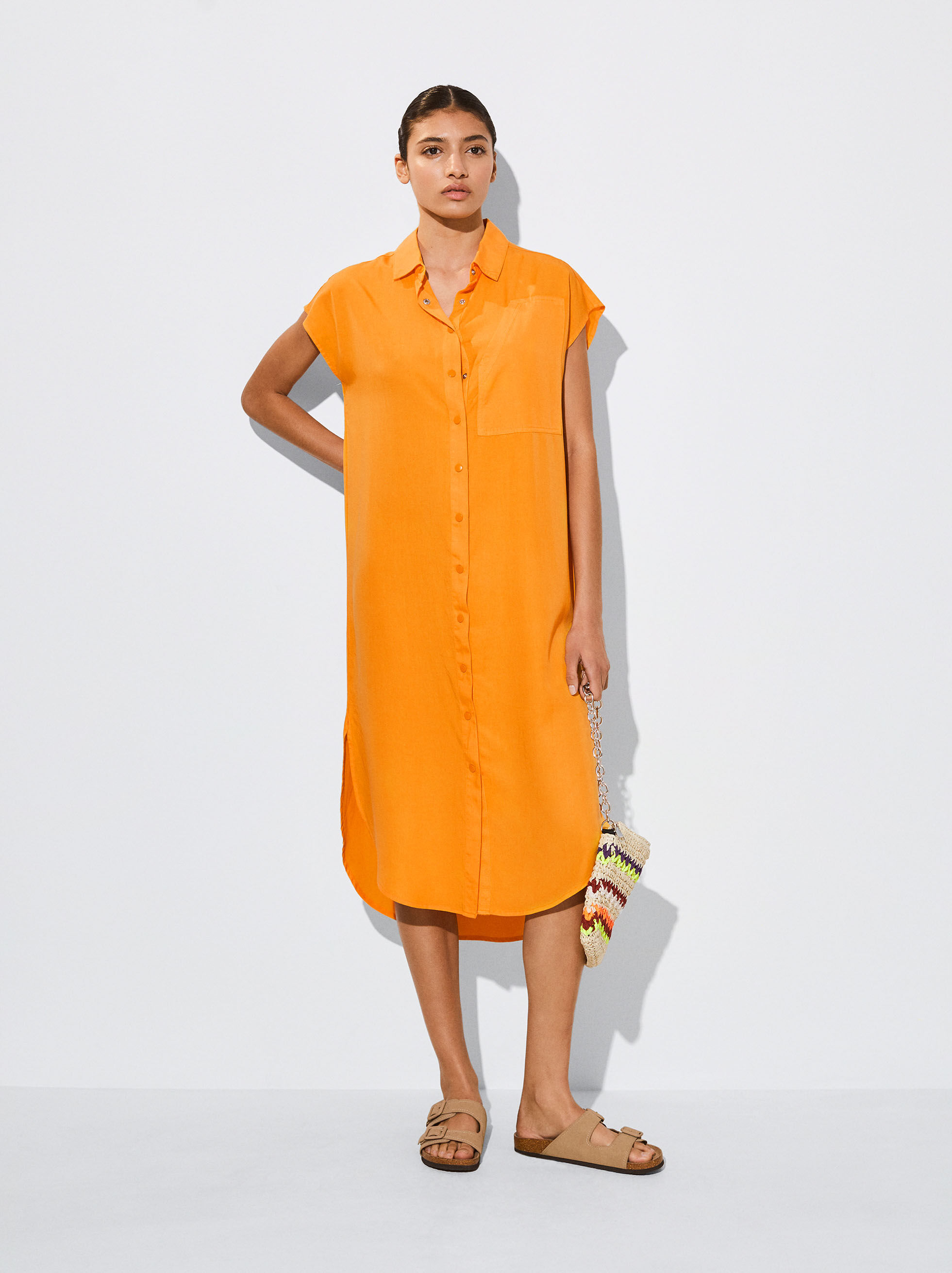 Vestido camisero deals parfois