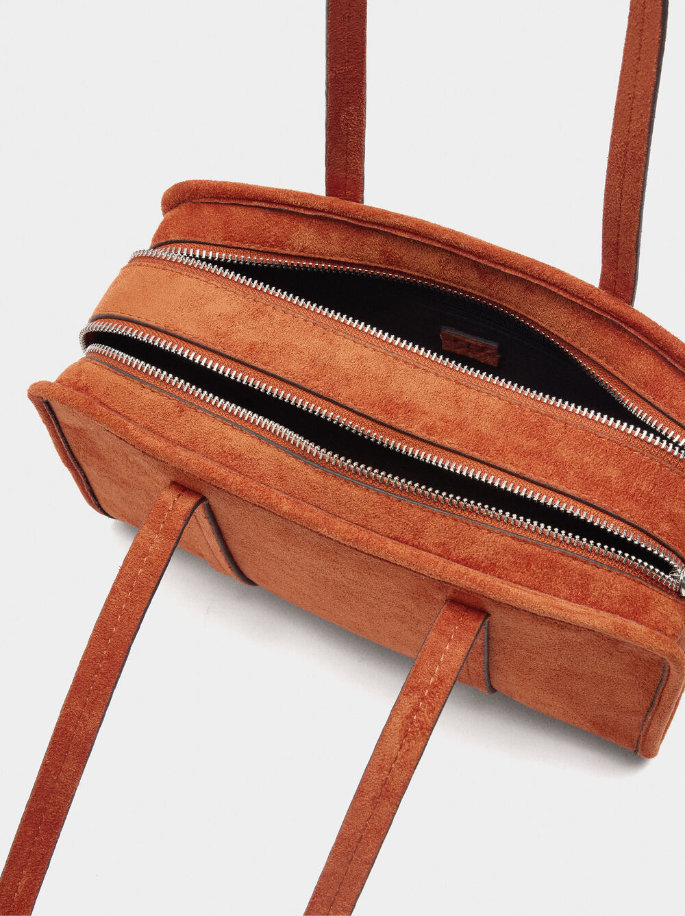 Bowling bag with leather-effect