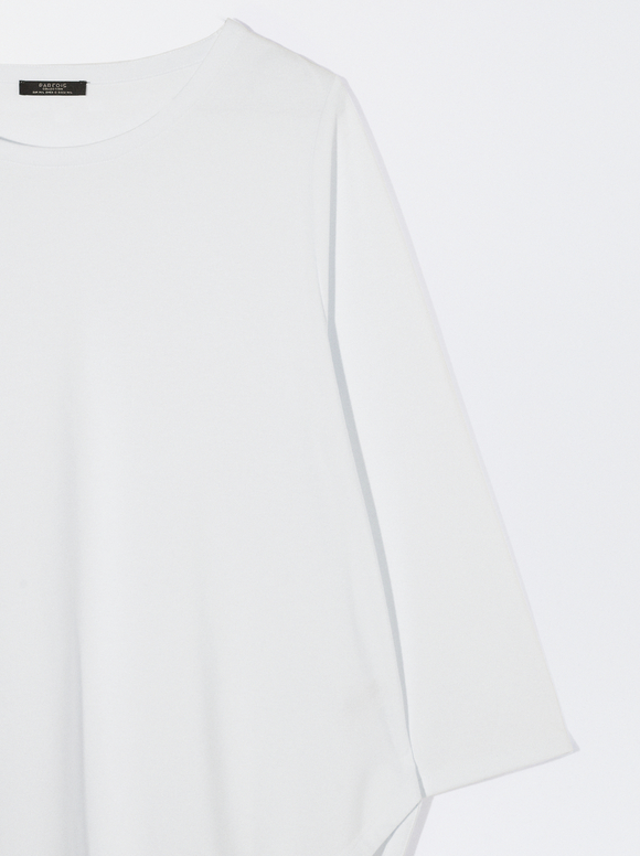 Long Sleeve T-Shirt, White, hi-res