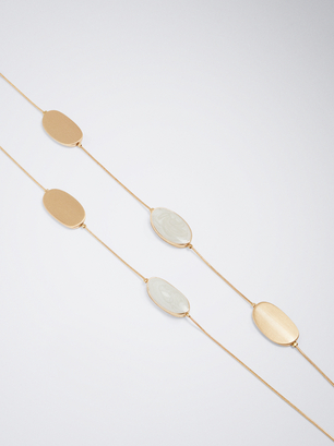 Golden Necklace, Golden, hi-res