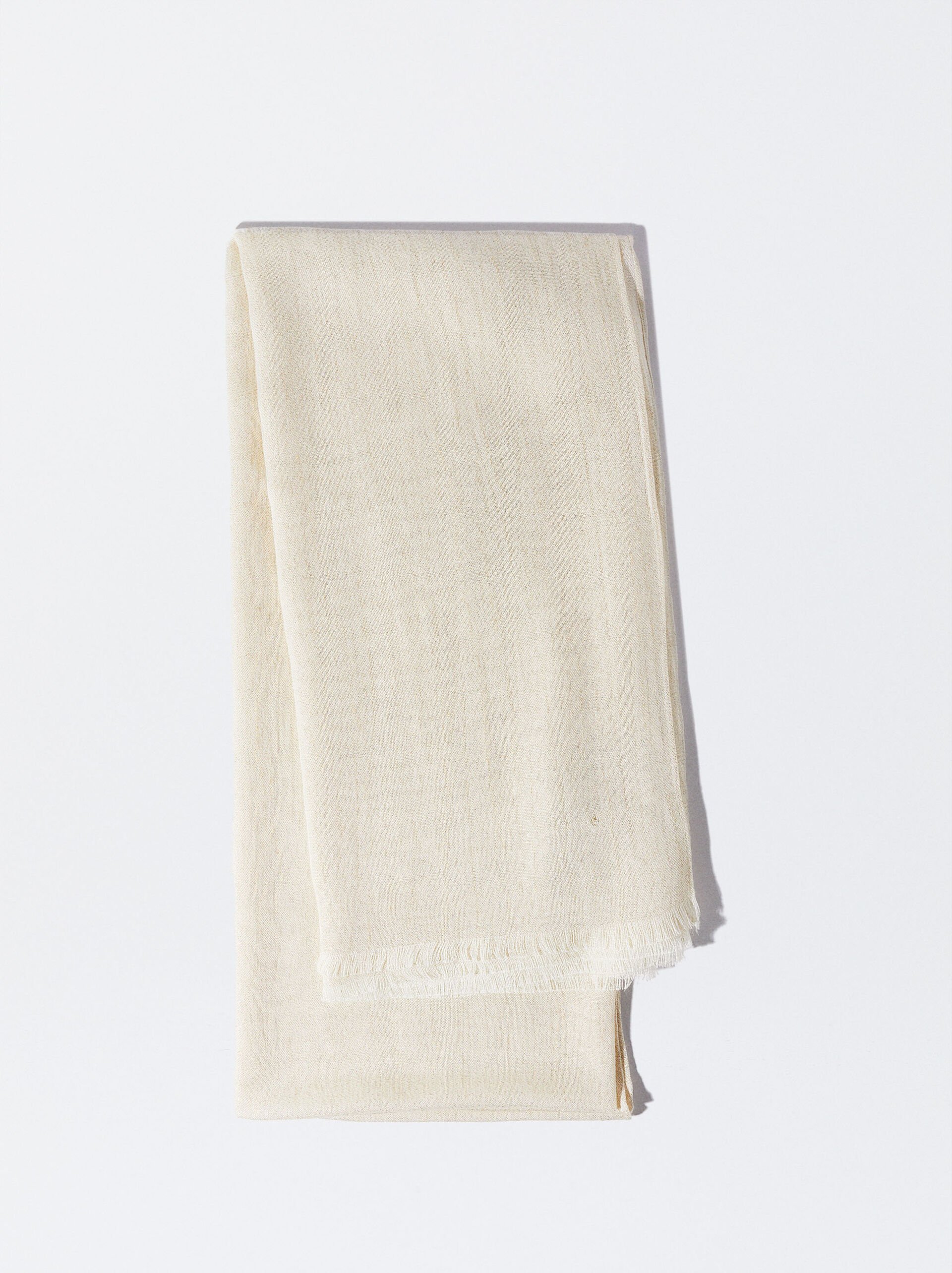 Metallic fabric wedding scarf image number 0.0