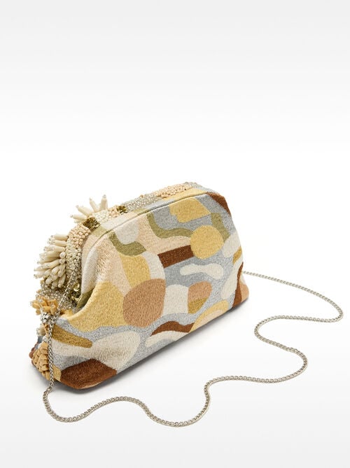 Bolso de fiesta con abalorios
