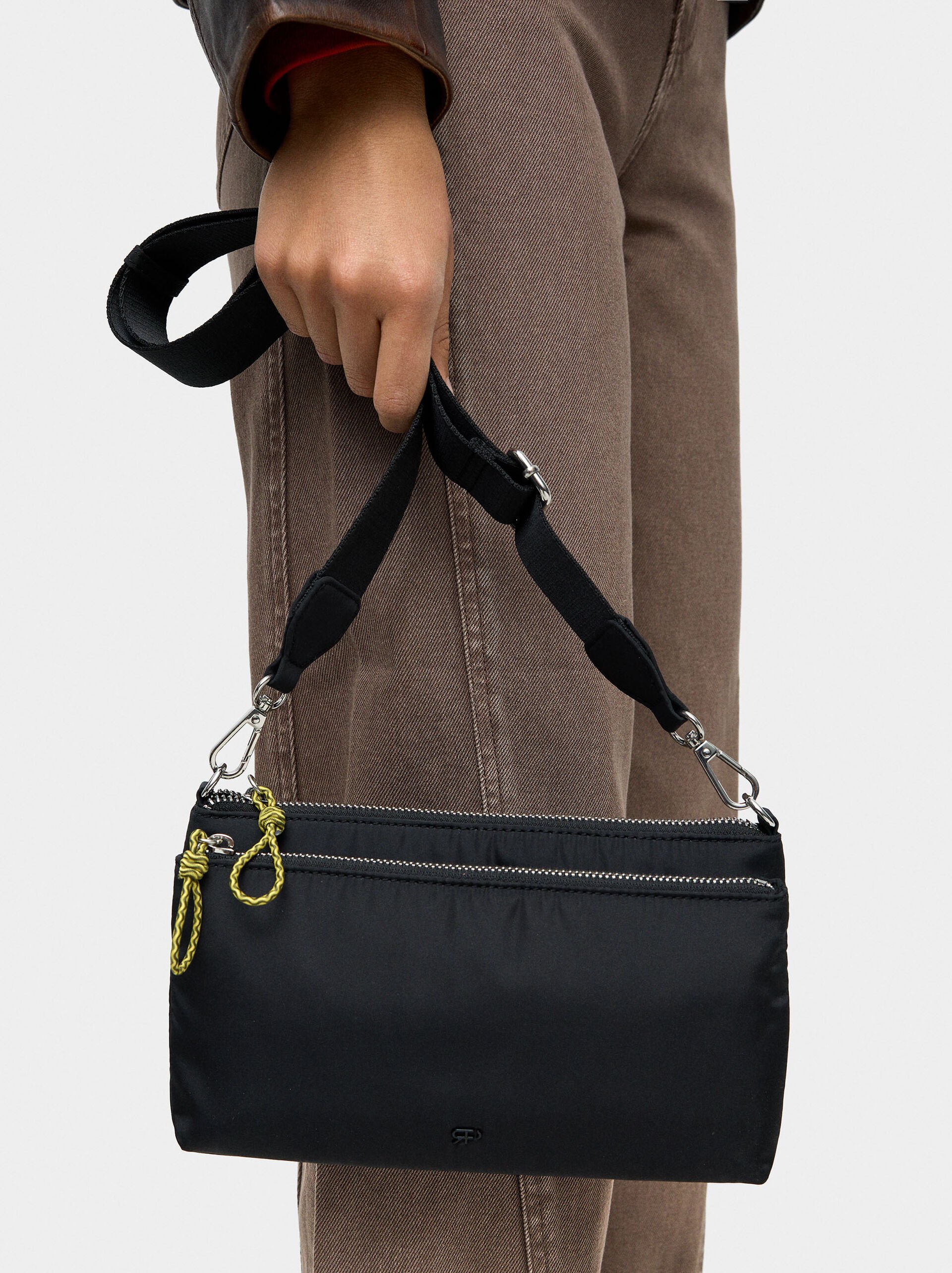 Nylon crossbody bag image number 1.0
