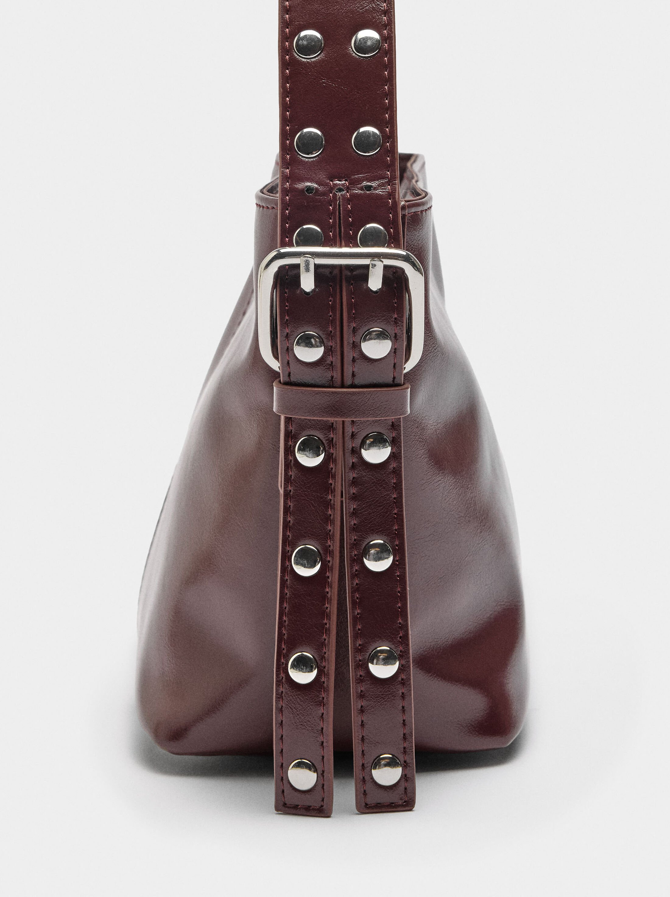 Bucket bag with studs image number 2.0