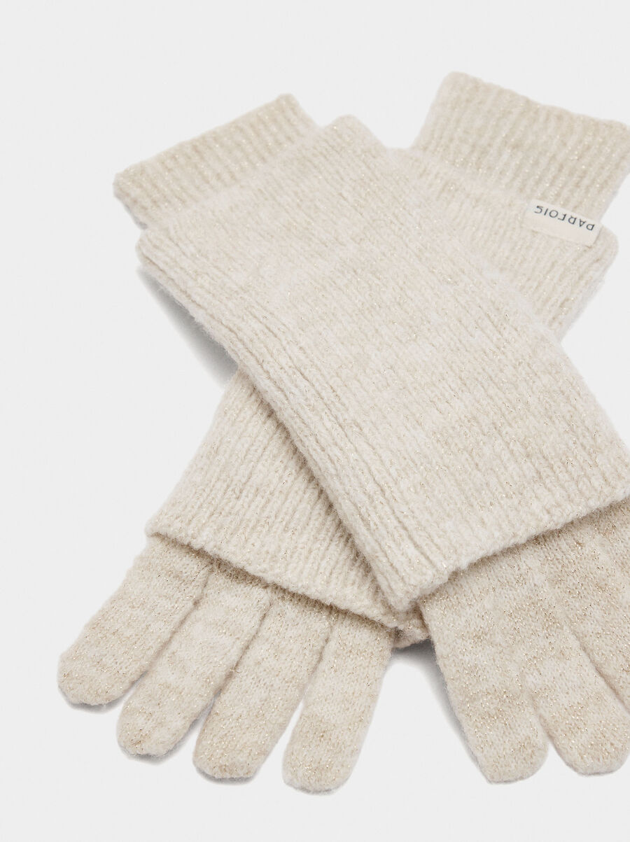 Knit gloves