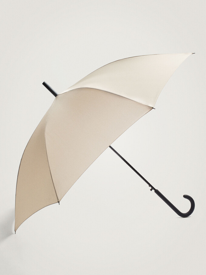 Large Umbrella, Beige, hi-res