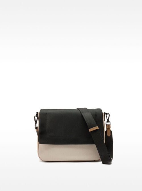 Colour block crossbody bag
