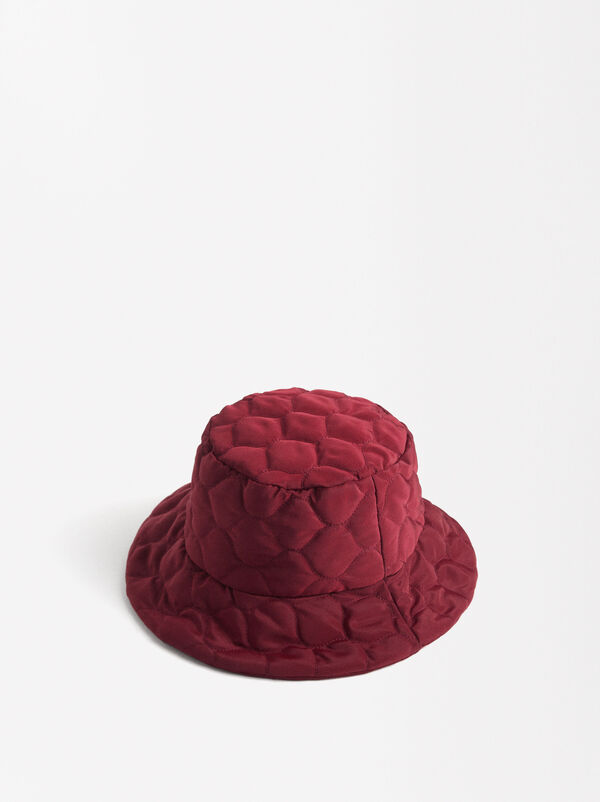 Quilted bucket hat