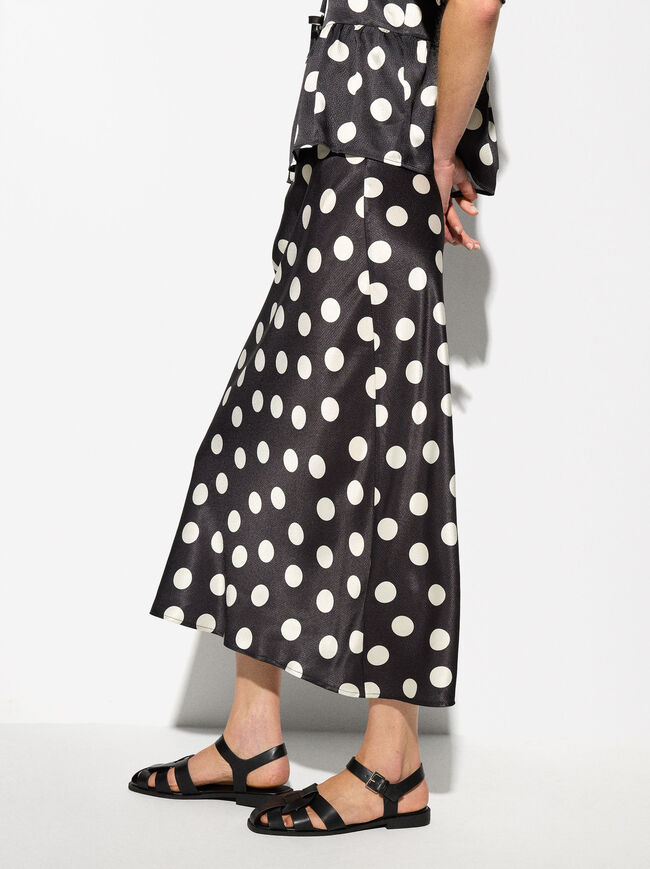 Online Exclusive - Polka Dot Skirt image number 3.0