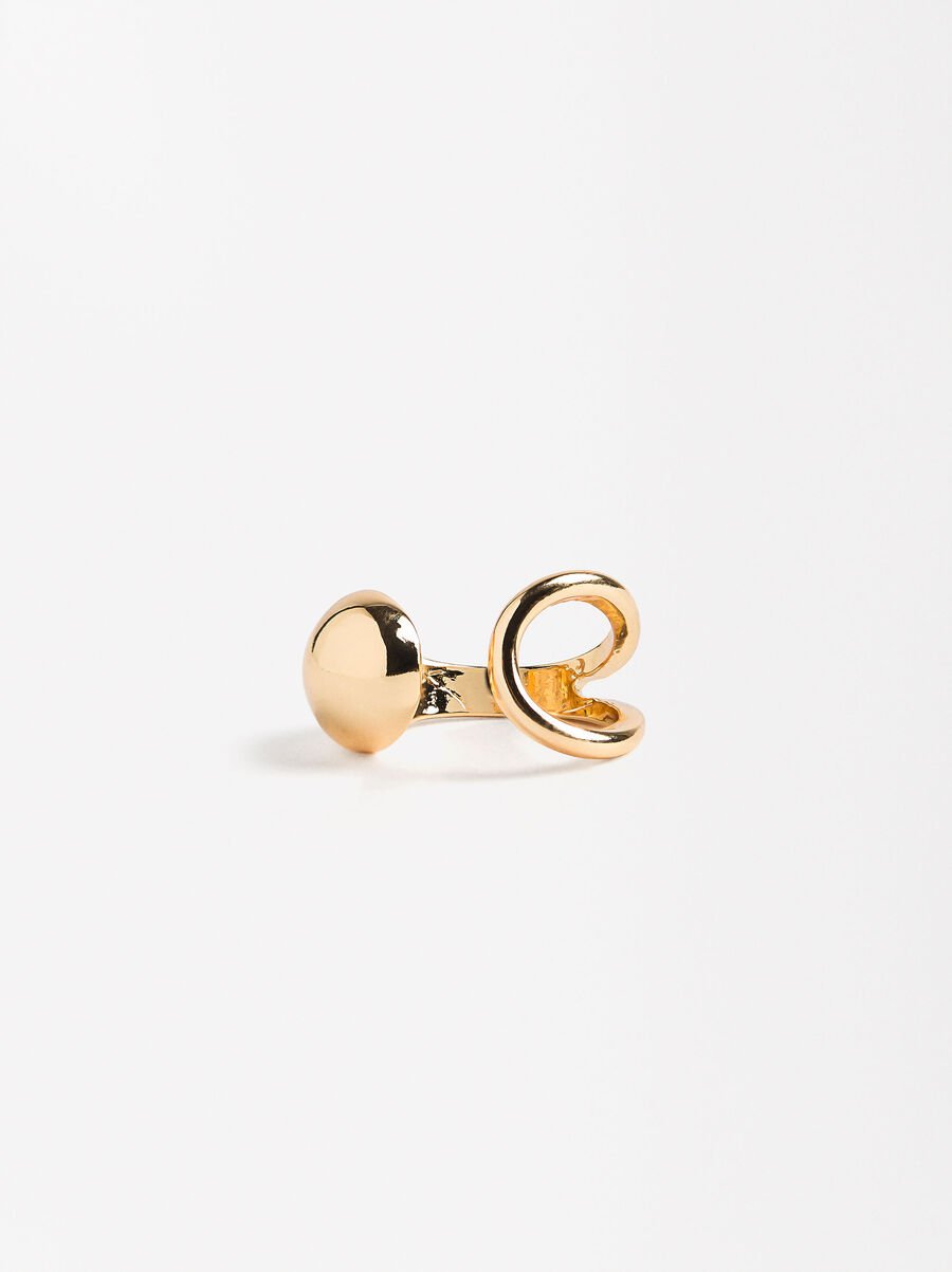 Irregular open ring