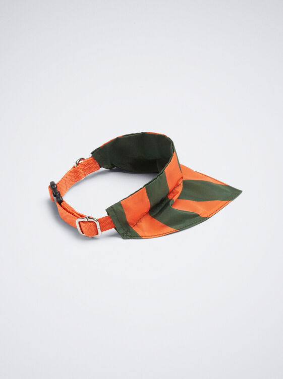 Collar With Scarf, Orange, hi-res