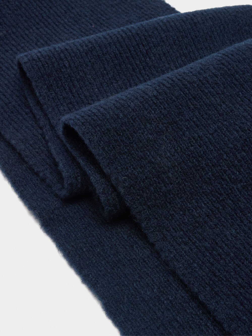 Sciarpa a coste liscia