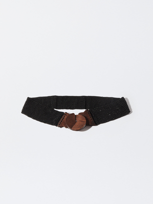 Online Exclusive - Stretch Belt, Black, hi-res