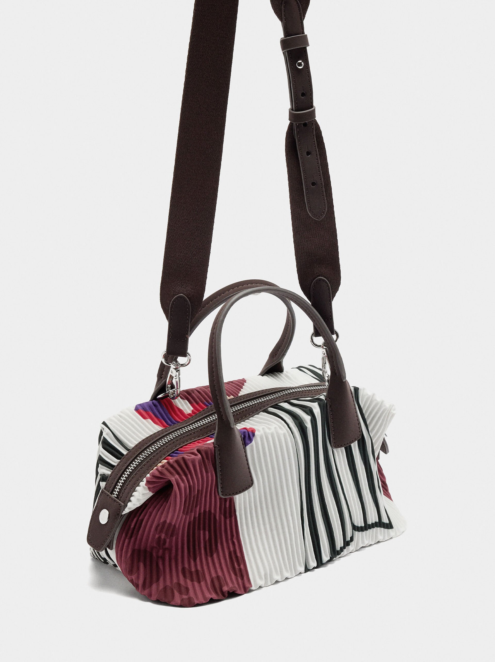 Sac cabas imprimé en nylon image number 3.0