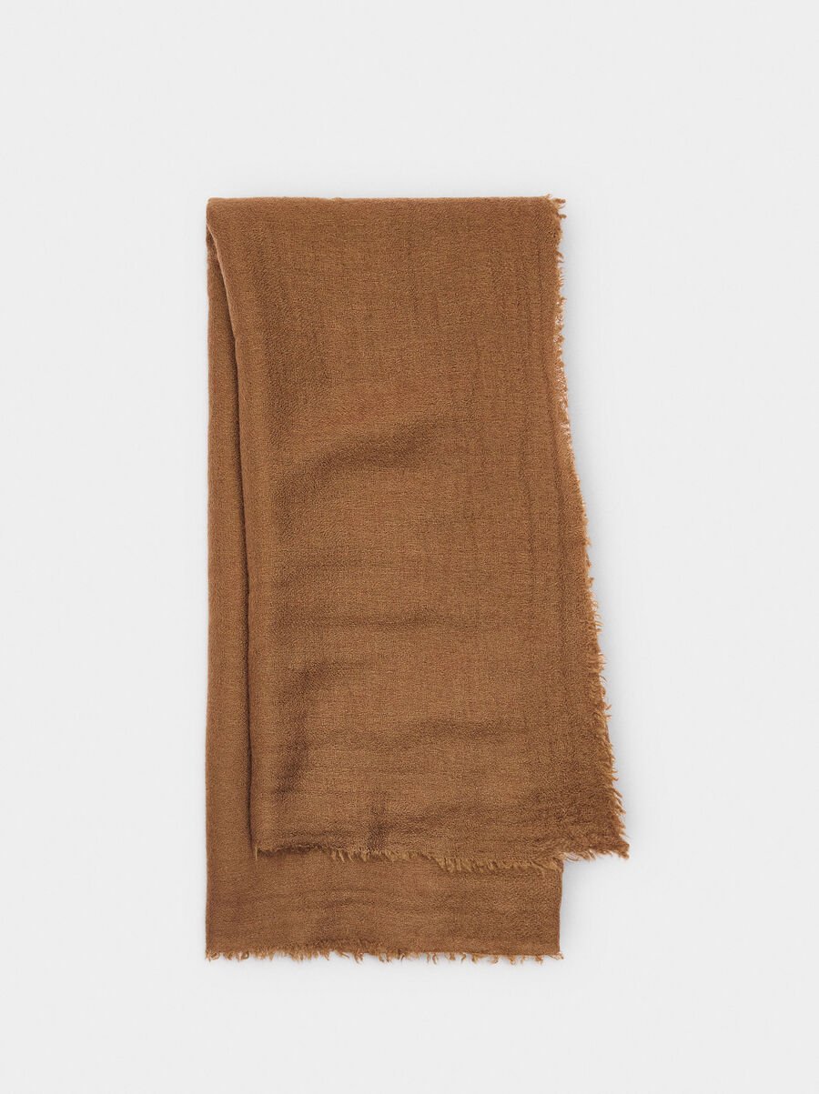 Pashmina with wool
